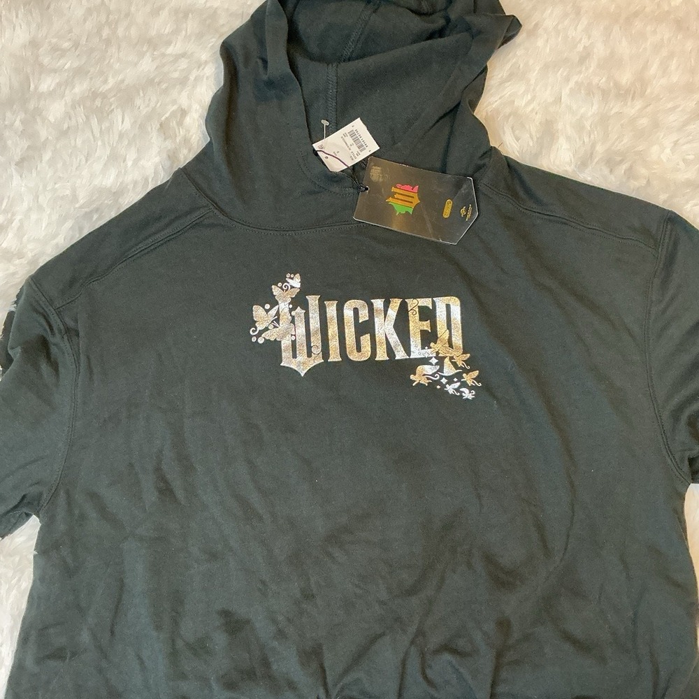 Universal City Studios‎ Wicked Women's Small Black Hoodie New With Tags